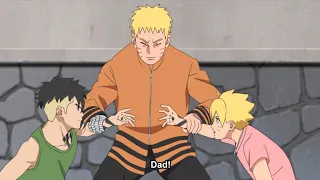 Uzumaki household | Kawaki with naruto's family | Boruto ep 194