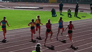 10.95 - Nordic Championships - 2024┃100m women final (4K)