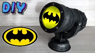 DIY Bat Signal Lamp - Batman