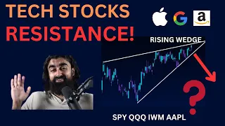 Tech Stocks TOPPING? // Stock market SP500 Nasdaq 100 SPY Stock QQQ IWM