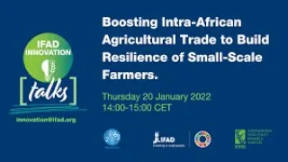 InnovationTalk#8 - Boost Intra-African Agricultural Trade to Build Resilience of Small-Scale Farmers