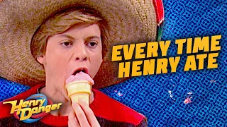 Every Time Henry EATS Something! | Henry Danger