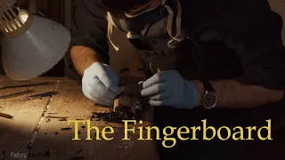 MAKING A VIOLIN | The FINGERBOARD | Step 15 | Amati Model