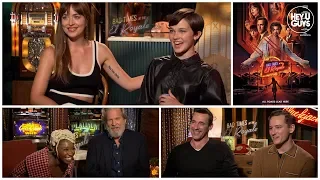 Dakota Johnson, Jon Hamm & Cailee Spaeny on bizarre hotel experiences at the El Royale