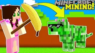 Minecraft: MINING SIMULATOR!!! (MINE DIAMONDS & GET EXTREME PETS!) Modded Mini-Game