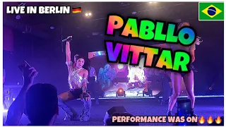 MY FIRST BRAZILIAN 🇧🇷 CONCERT: PABLLO VITTAR slayed in Berlin/Germany 19.08.2023 NOITADA TOUR