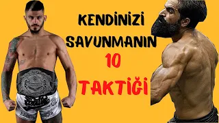 10 TAKTİKTE KENDİNİZİ SAVUNMAYI ÖĞRENİN - SOKAK DÖVÜŞÜ TAKTİKLERİ