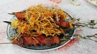 Шашлык из говяжьей печени с курдюком по кавказски Рецепты Грузинской кухни Рецепт шашлыка