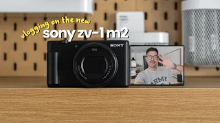 Sony ZV-1 II (best vlogging camera 2024?)