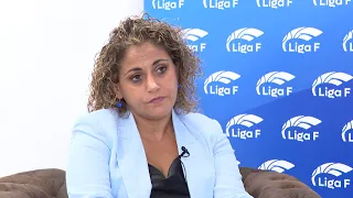 La presidenta de la Liga F, Beatriz Álvarez, asegura que clubes y Gobierno están "poniendo dinero"