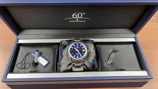 Grand Seiko SLGH003 60th Anniversary Limited Edition-Unboxing