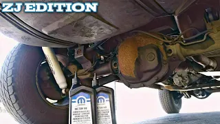 JEEP REAR DIFFERENTIAL FLUID CHANGE