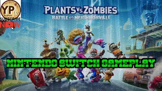 2023 | PLANTS VS. ZOMBIES: BATTLE FOR NEIGHBORVILLE | NINTENDO SWITCH GAMEPLAY