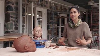 Sculptor Cristina Córdova, IDENTITY episode