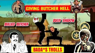 Giving Butcher Hell | Shadow Fight 2 | More Trolling Butcher