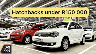 Hatchbacks under R150 000 at Webuycars !!