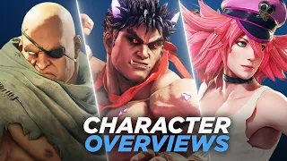 Sagat, Kage, Poison -  Street Fighter V Character Overviews