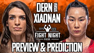 UFC Fight Night: Mackenzie Dern vs. Yan Xiaonan Preview & Prediction