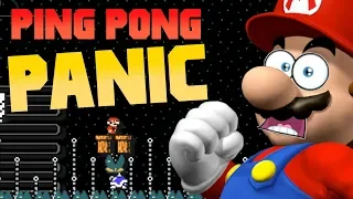 Super Mario Maker - PING PONG PANIC! - Level Showcase