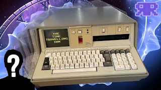 Why did a TIME TRAVELLER need this old IBM computer?