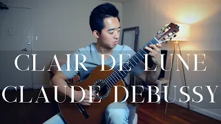 Clair de Lune by Claude Debussy for Solo Guitar