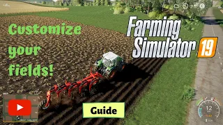 Turn parts of fields into permanent grass | Farming Simulator 19 | guide