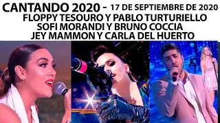 Cantando 2020 - Programa 17/09/20 - Jey Mammón, Floppy Tesouro y Sofi Morandi