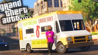 Fake Food Truck Trappin! - GTA 5 Trap Life - Day 14.5