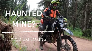 KLX250 dual sport adventure Exploring the back roads | Can the KLX handle this trail Test and Review