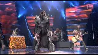 Lordi   Hard Rock Hallelujah XviD Finland live at Eurovision Semifinal 2006 05 18