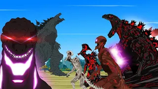 WHAT IF Evolution of SHIN GODZILLA Atomic Breath | 30 Minutes Funny of GODZILLA & KONG Movies