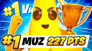 1ST Place In Solo Cash Cup - 227 Pts (World Record) 🏆