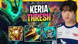 LEARN HOW TO PLAY THRESH SUPPORT LIKE A PRO! | T1 Keria Plays Thresh Support vs Maokai!  Season 2024