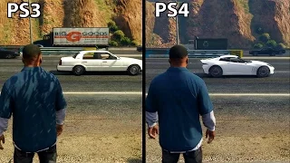 GTA 5 - PS4 vs PS3 ГРАФИКА (2017)