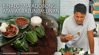 Goma At Home: Binalot Na Adobong Atay At Balunbalunan