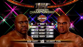 UFC Undisputed 3 Gameplay Gilbert Yvel vs Bob Sapp