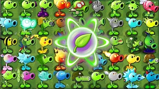 All PEA & Old Plants Vs All Xombie - Who Will Win? - Pvz 2 Plant vs Plant
