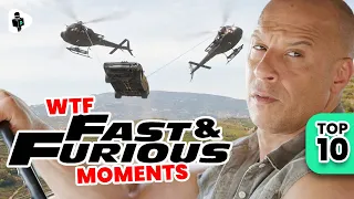 What Were They Thinking?! The Top 10 Most Ridiculous WTF Moments In The Fast And Furious Movies 😂