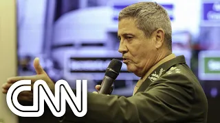 Ameaça de Braga Netto sobre eleições causa reação | JORNAL DA CNN