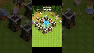 ELIXIR TROOPS VS ARCHER TOWERS / CLASH OF CLANS #shorts #coc #viral #youtubeshorts #ytshorts