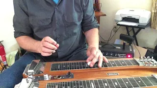 "A Song Of Old Hawaii" Fender Dual Professional Steel Guitar