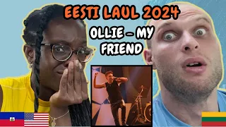 Ollie - My Friend Reaction (ESC Estonia 🇪🇪 Eesti Laul 2024) | FIRST TIME LISTENING TO OLLIE