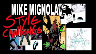 MIKE MIGNOLA style analysis and CHALLENGE!!