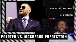 Ryan Clark predicts McGregor wins by TKO in the 3rd round vs. Poirier at #UFC264 | SportsCenter