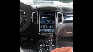 Android tesla radio vertical screen for ford ranger ford everest gps