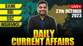 27th October 2023 Current Affairs Today | Daily Current Affairs | News Analysis Kapil Kathpal