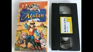 Opening To The Secret Of Mulan 199? VHS