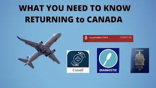 WHAT YOU NEED TO KNOW RETURNING TO CANADA