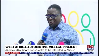 Abossey Okai Spare Parts Centre to be relocated to Afienya - Prime Business on Joy News (22-4-22)