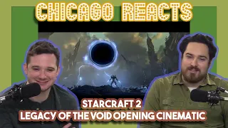 StarCraft 2 Legacy of the Void Opening Cinematic - Actors React